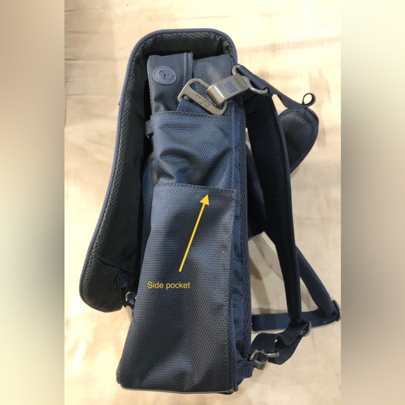 TUMI Tech bag Navy  multiple carry - Picture 3 of 16